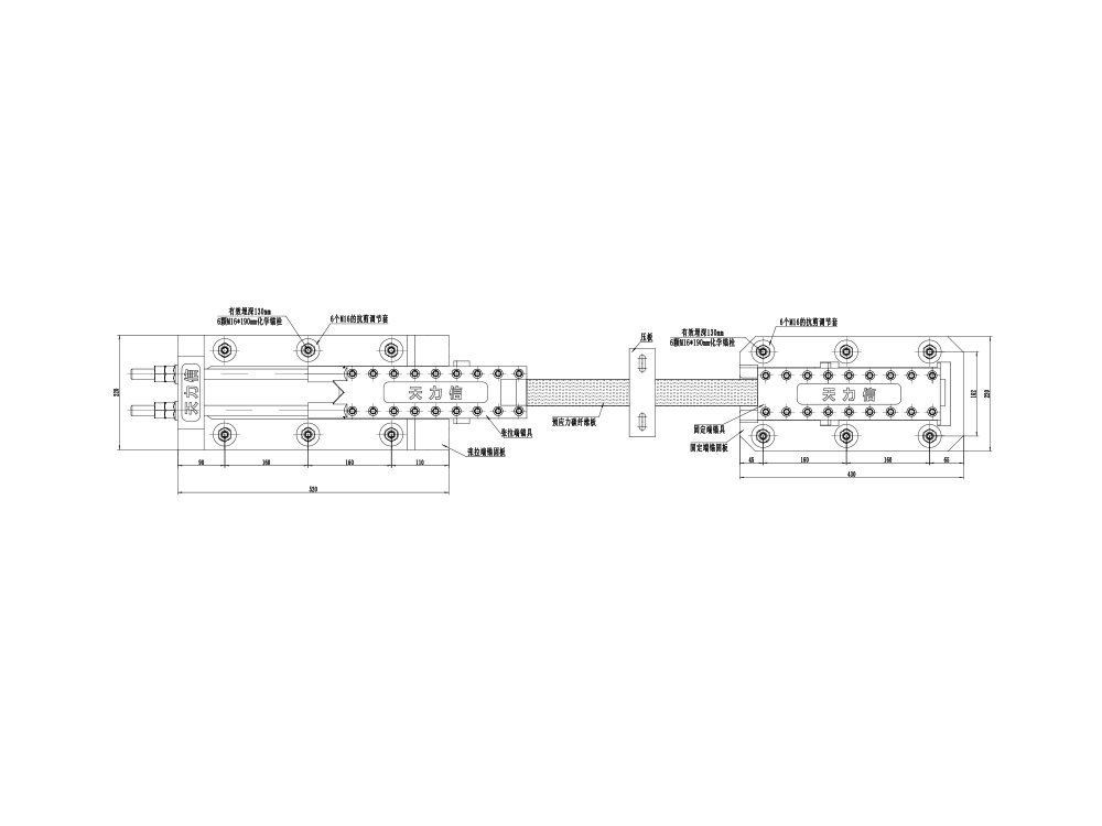 TLS-MJ  Carbon Fiber Board Prestressed Anchorage