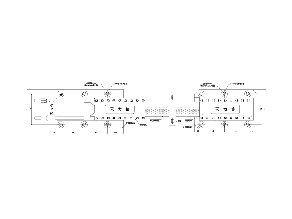 TLS-100MJ碳纤维板预应力锚具系列
